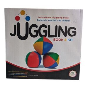 Juggling Book and Kit Learn to Juggle with Scarves and balls